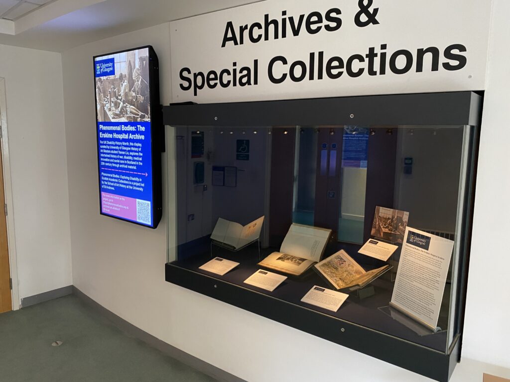 Erskine Archives Display
